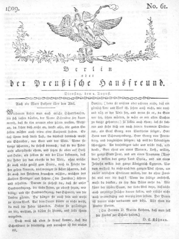 Altes Buch mit einer Adler-Illustration auf dem Titelblatt der ersten Auflage der deutschen Verfassung, mit Text und einem Bild einer Person.
