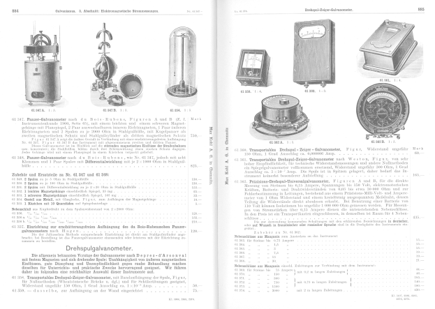 Offenes Buch mit verschiedenen elektronischen Geräten, die darauf liegen und Bilder von verschiedenen Maschinen und begleitendem Text auf den Seiten zeigen.