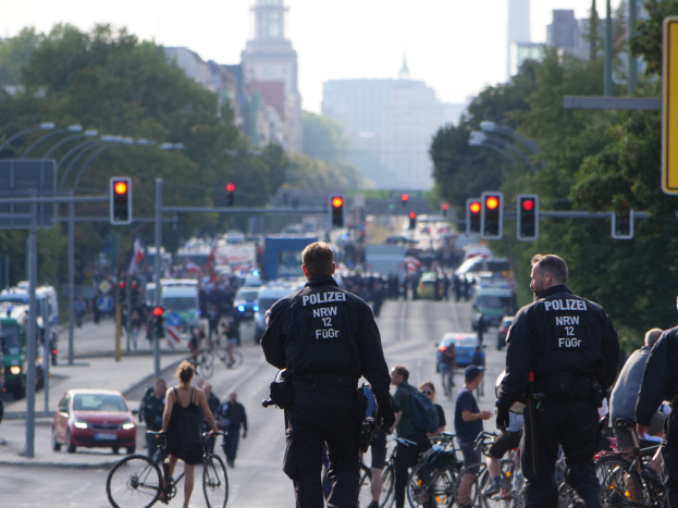 Fahrradstreife der Offenbacher Polizei ist wieder im Einsatz
