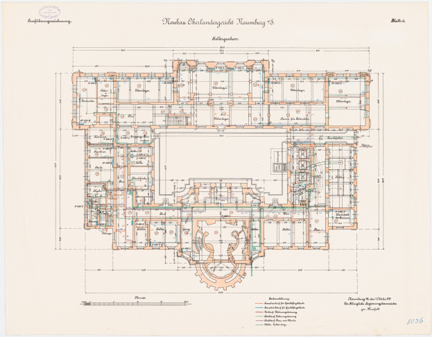 Schwarz-weißer architektonischer Grundriss eines Mehrraumgebäudes, bezeichnet als Neuhaus Oberlandgereich in Hamburg, Deutschland, mit detaillierten Anmerkungen zu Räumen, Fluren, Türen und Fenstern.
